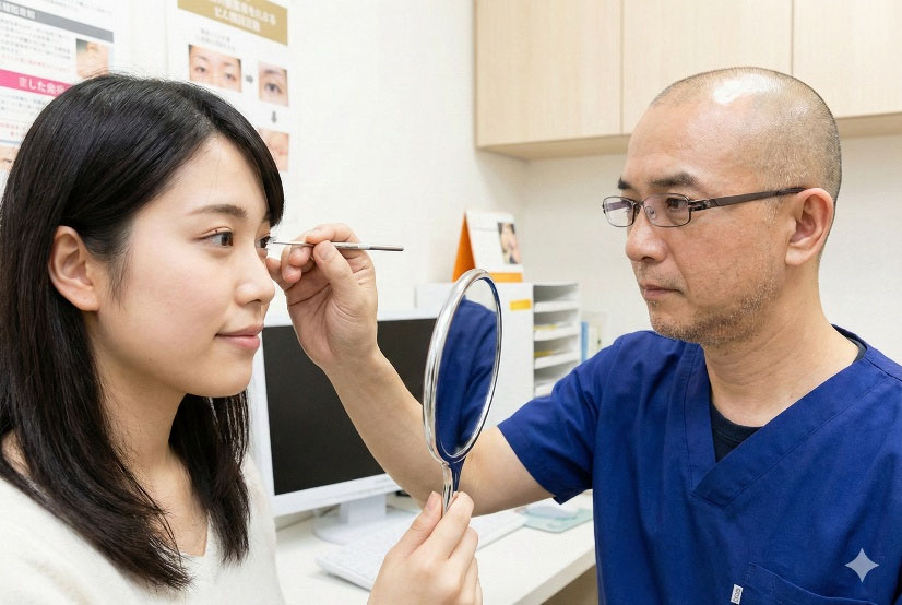 院長と患者様のカウンセリングの様子